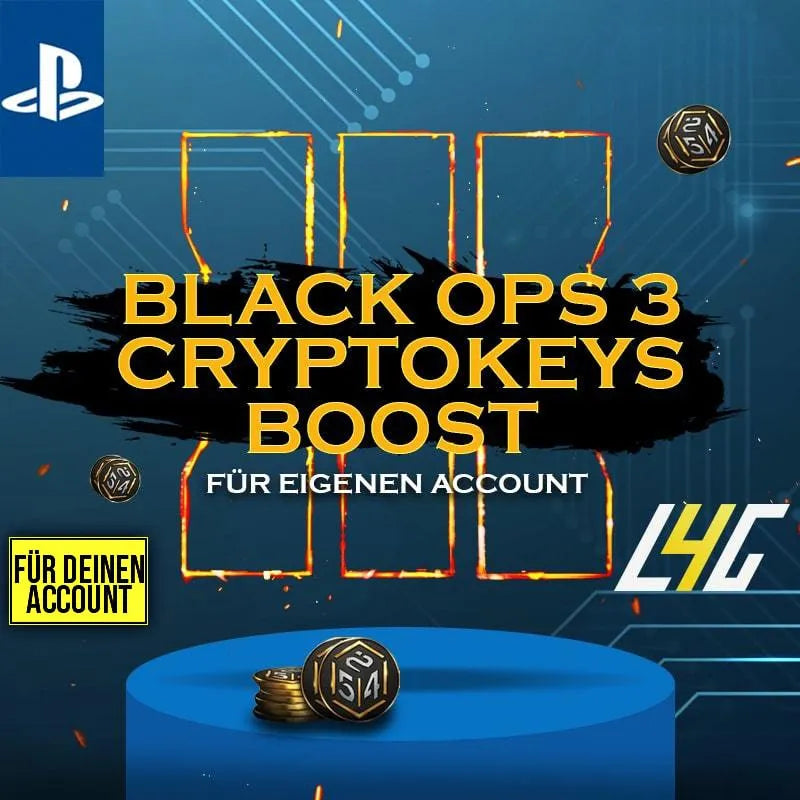 PS4/5 - COD: Black Ops 3 Cryptokeys Boost für eigenen