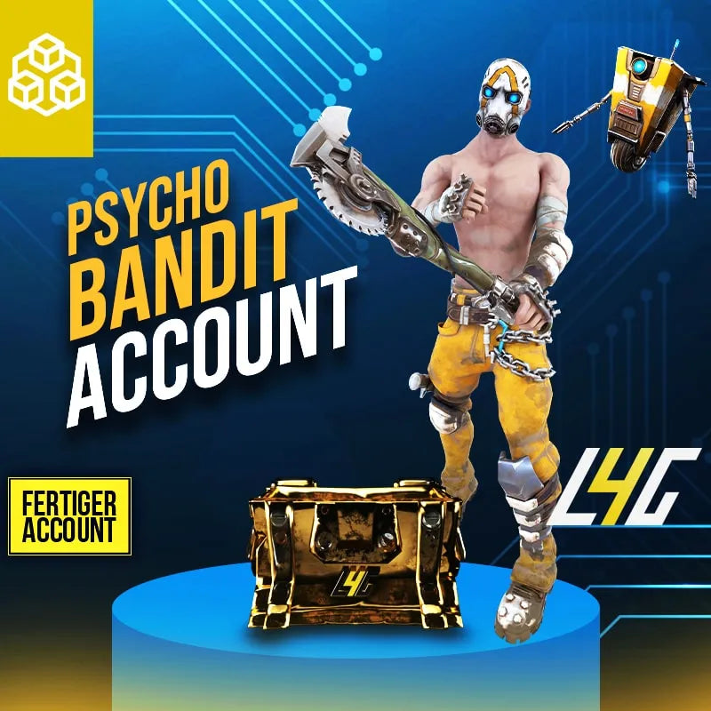 PS4/5 / Xbox / PC - Fortnite Account - Psycho Bandit -