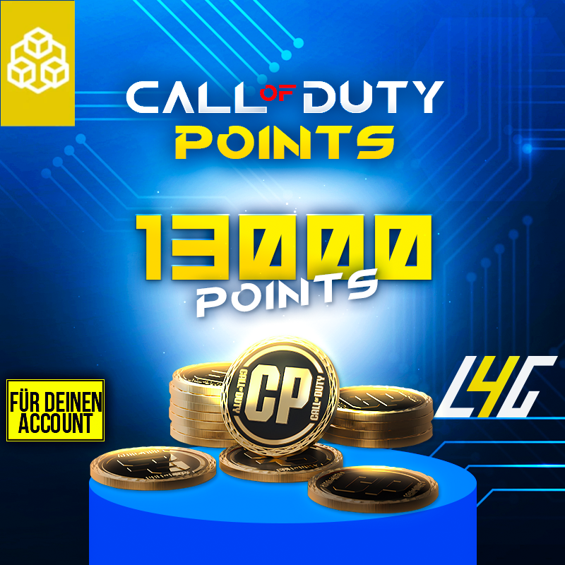 COD: MW3 / Warzone Points Boost - 13000 Points - Call of