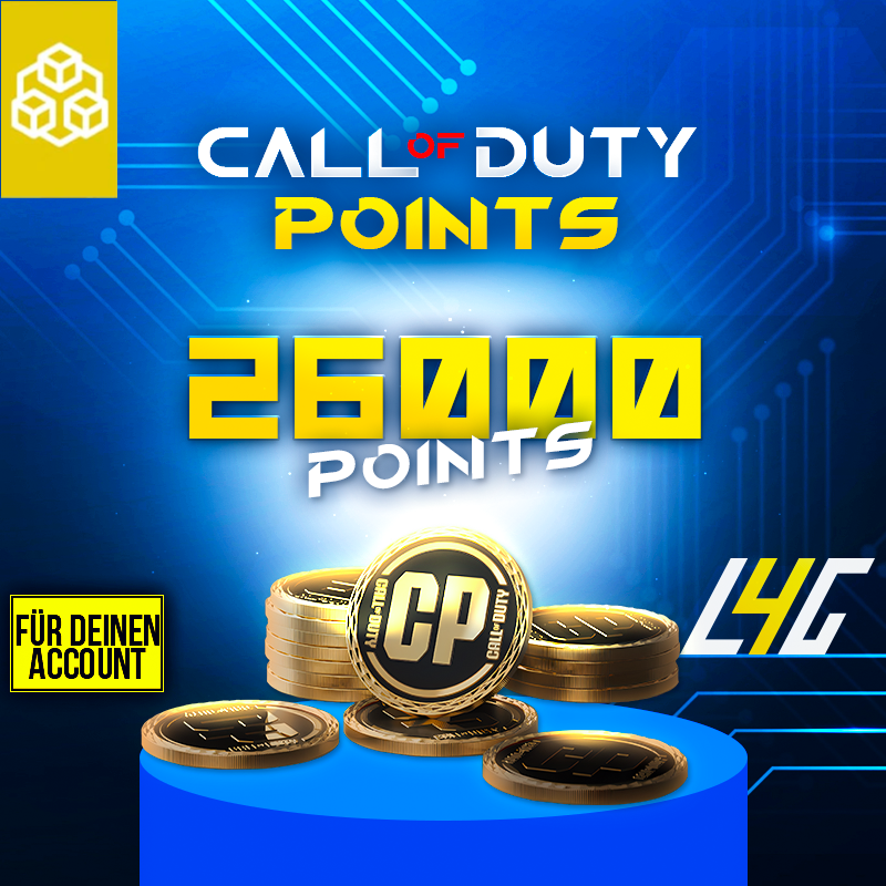 COD: MW3 / Warzone Points Boost - 26000 Points - Call of