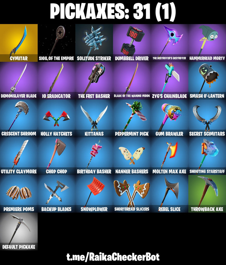 Fortnite Custom Account - 23 Skins | Glow | Trilogy | Cloud