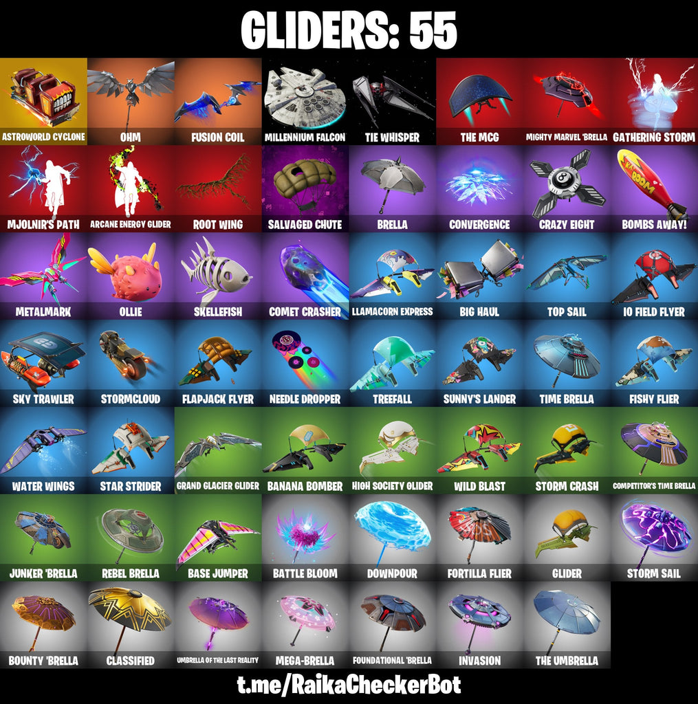 Fortnite Custom Account - 34 Skins | Glow | Midas | Fade