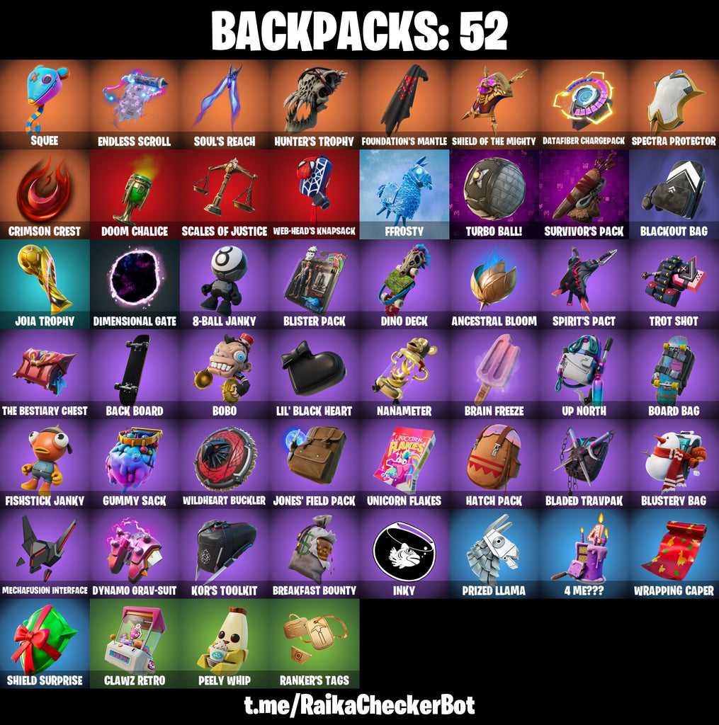 Fortnite Custom Account - 38 Skins | Ronin | Raz | Lara