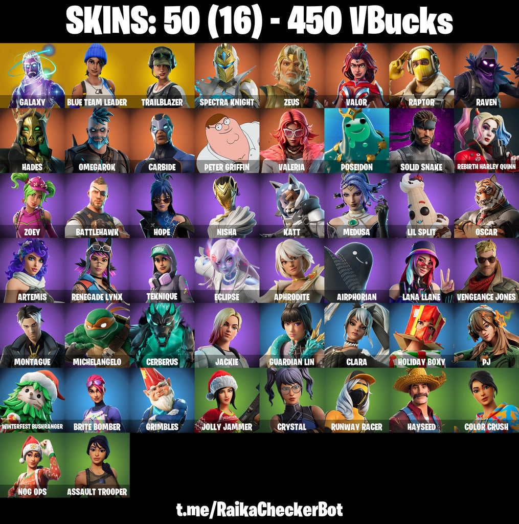 Fortnite Custom Account - 50 Skins | Galaxy | Trailblazer