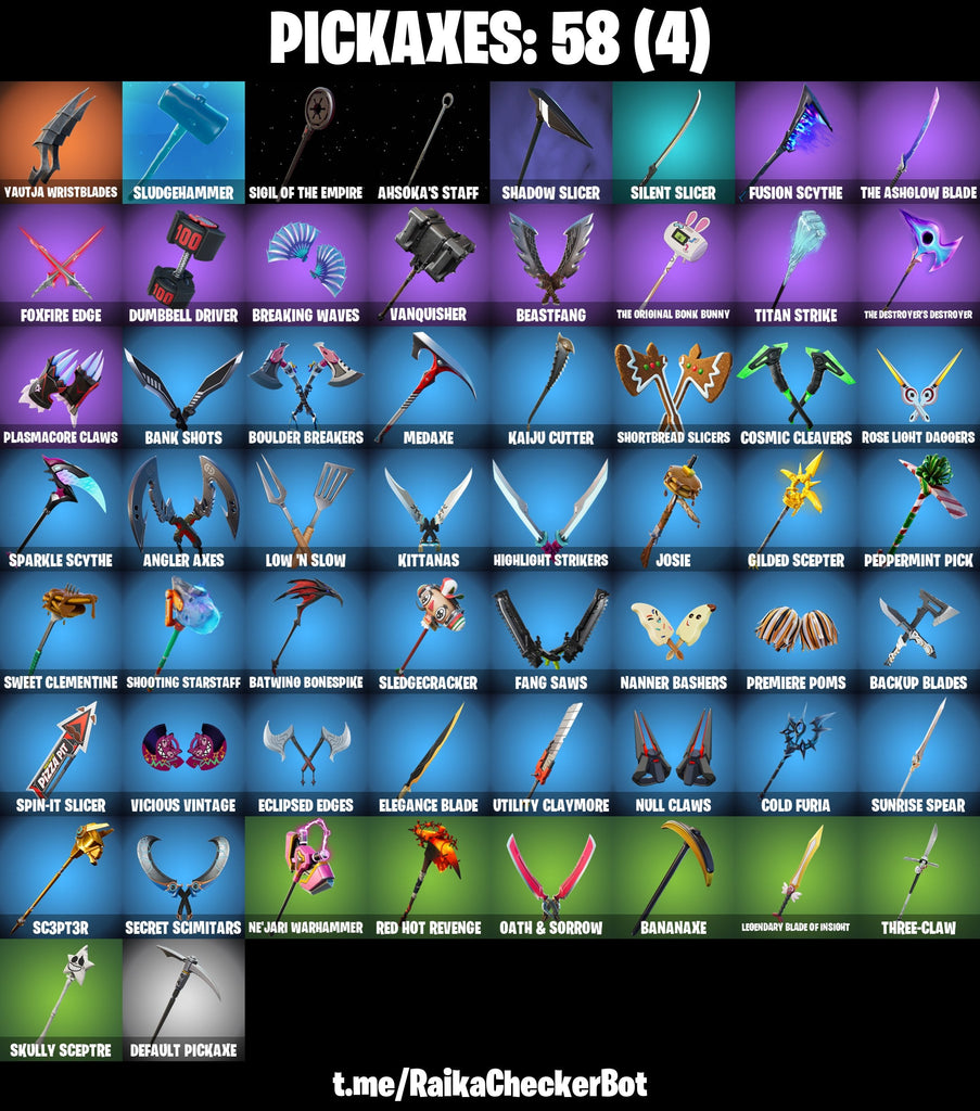 Fortnite Custom Account - 50 Skins | Glow | Fusion