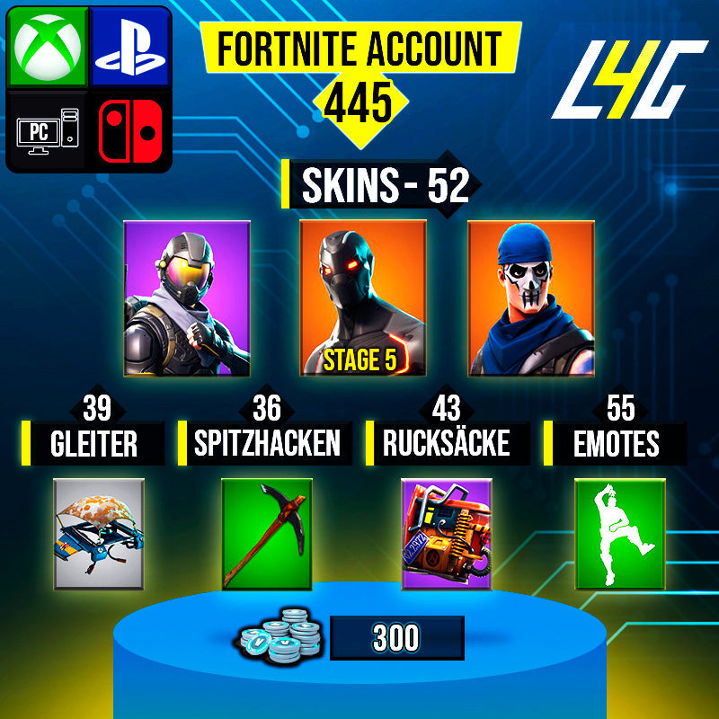 Fortnite Custom Account - 52 Skins | OG STW | Omega (Stage