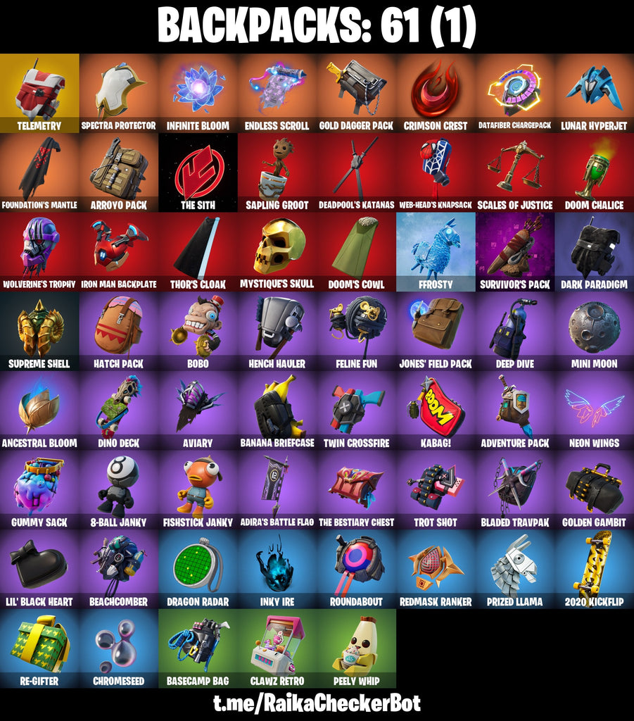 Fortnite Custom Account - 53 Skins | Double Helix | Gold