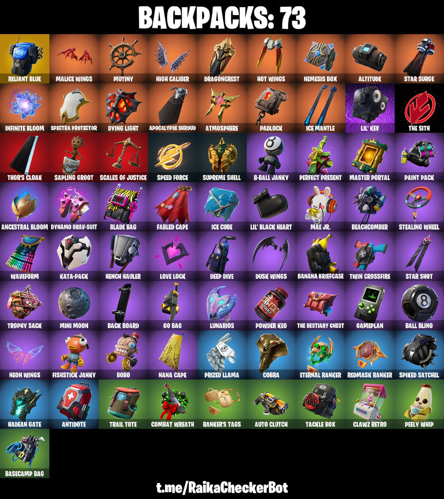 Fortnite Custom Account - 58 Skins | Royale Bomber