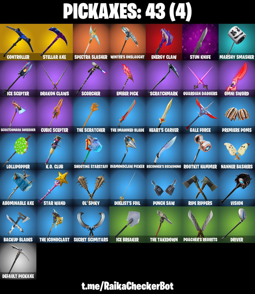 Fortnite Custom Account - 59 Skins | Galaxy | Blue Team