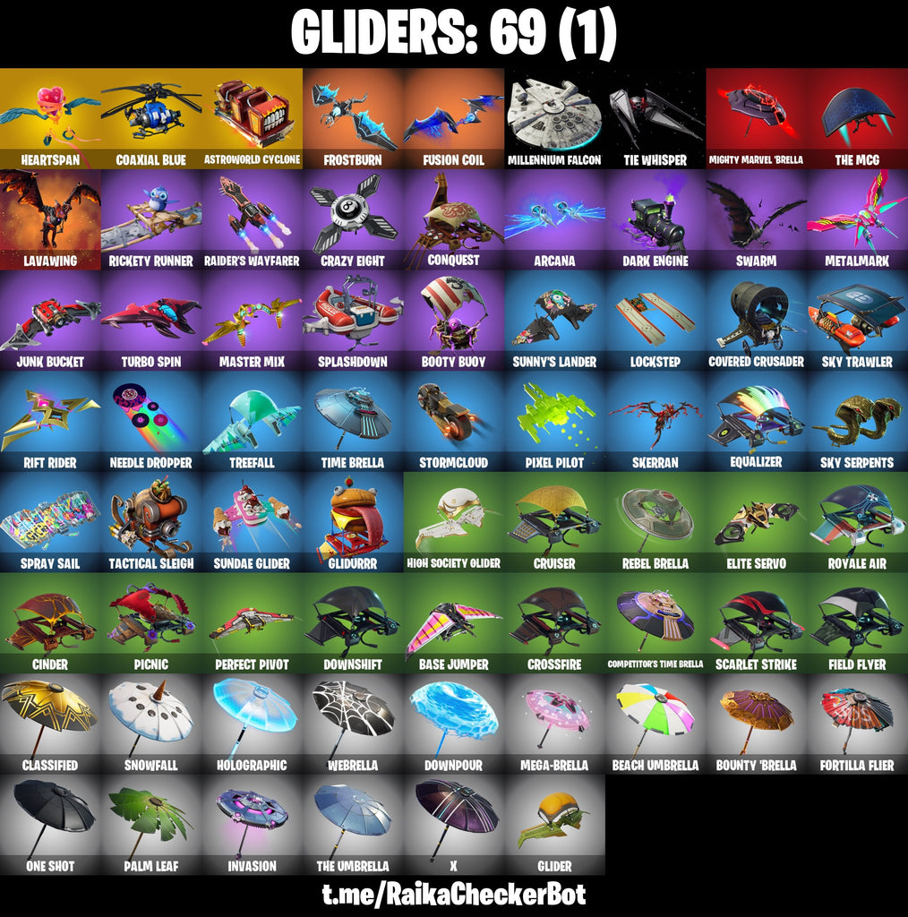 Fortnite Custom Account - 73 Skins | Glow | Prodigy | The