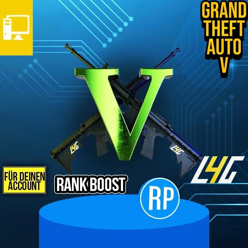 PC - GTA V Rank Boost - Grand Theft Auto V