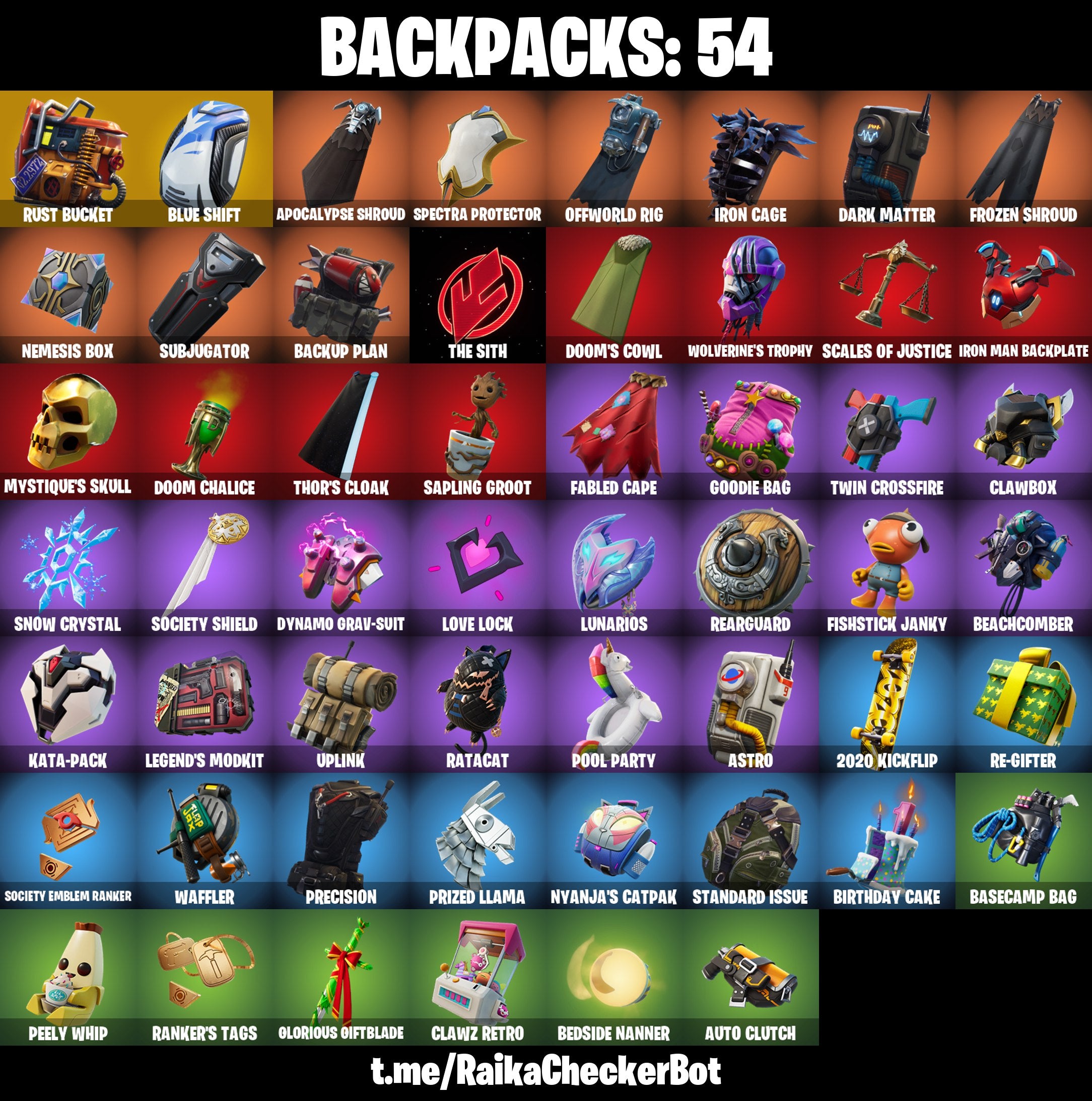 Fortnite Custom Account - 48 Skins | The Reaper | Omega (Stage 5) | Ha ...