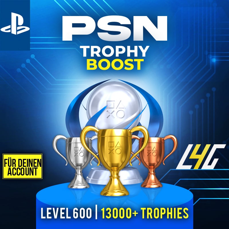 Playstation Network Trophy Level 999 Boost