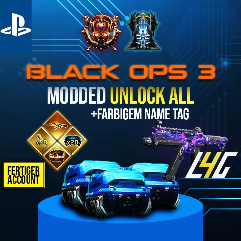 modded unlock all bo3 colors