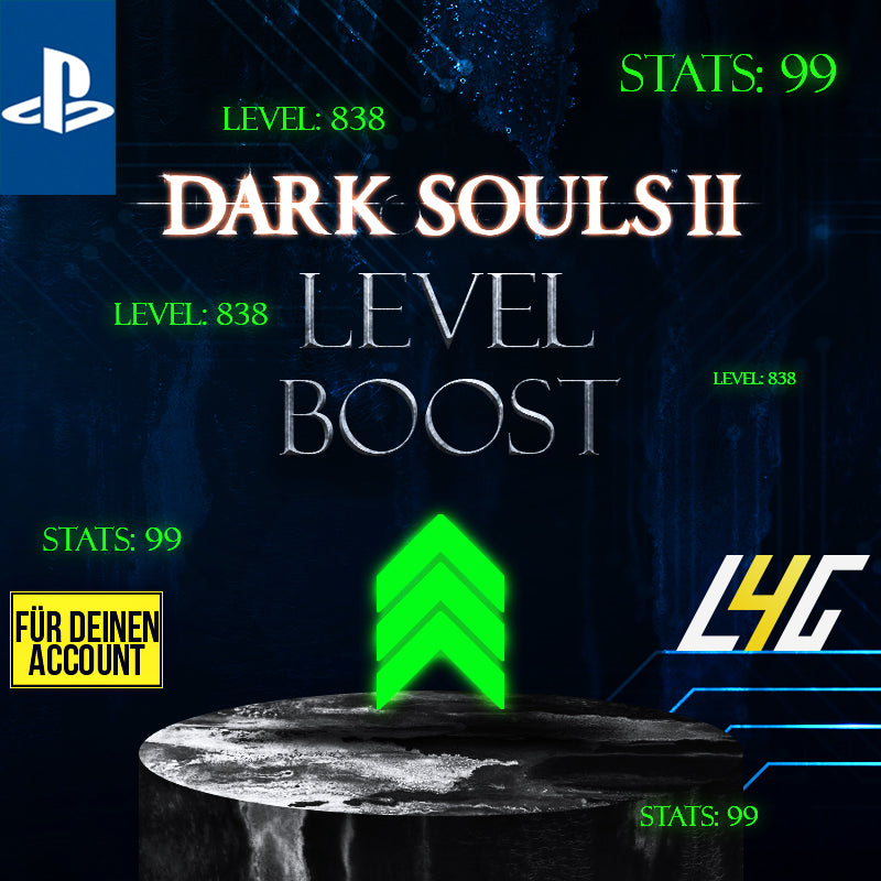 PS4/5 - Dark Souls II Level Boost - Dark Souls