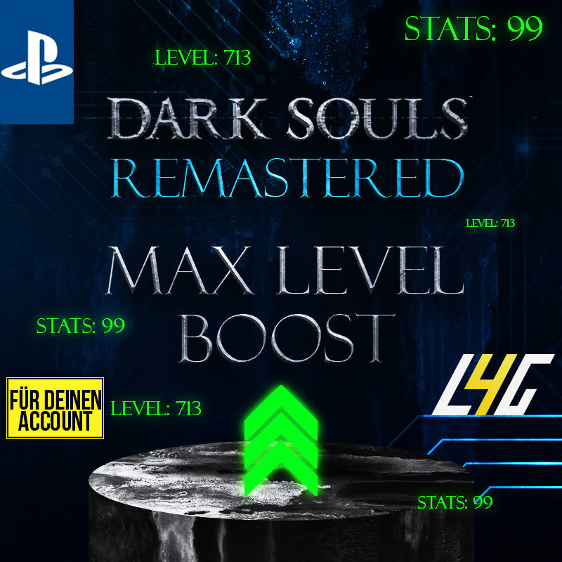 PS4/5 - Dark Souls Remastered Level Boost - Dark Souls