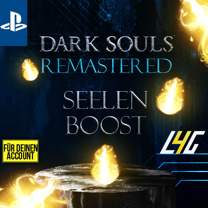 PS4/5 - Dark Souls Remastered Seelen Account Boost - Dark