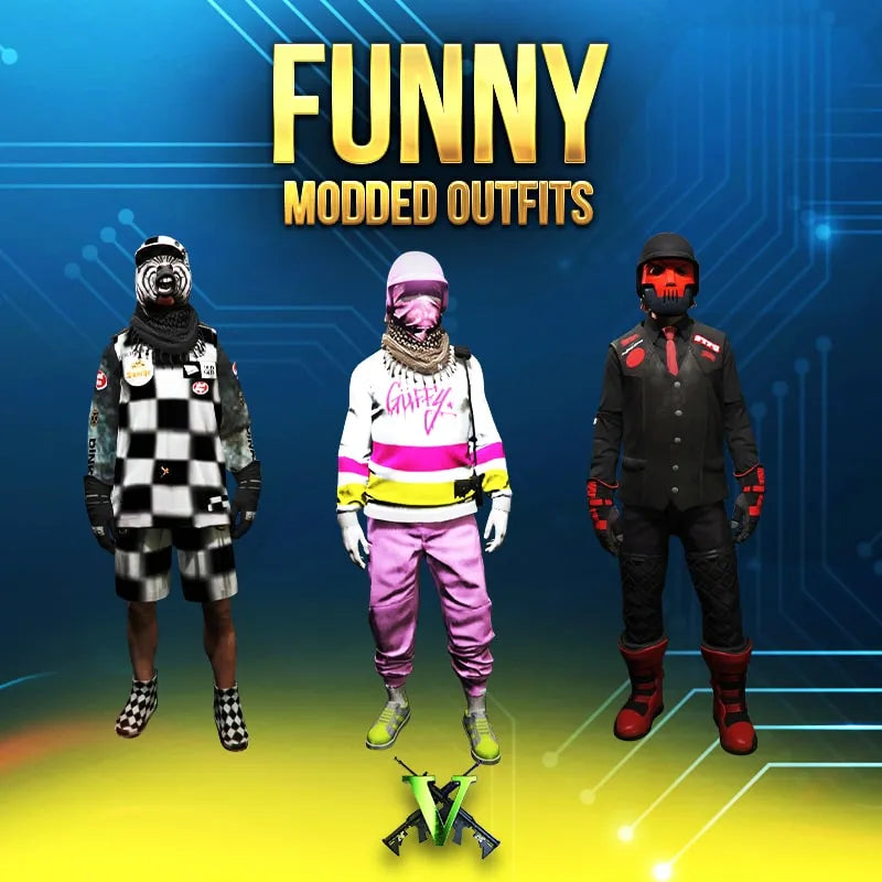 PC - GTA V Funny Modded Outfit Pack - Grand Theft Auto V