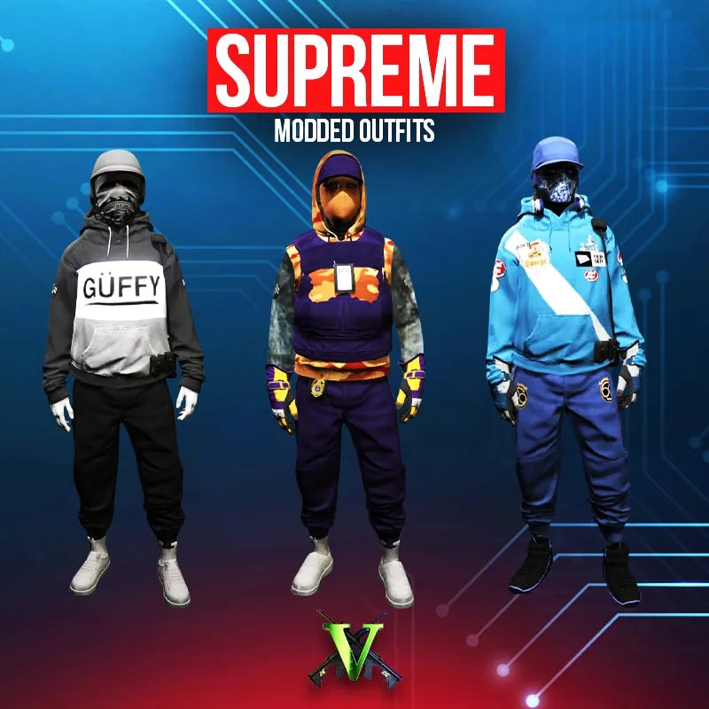 PC - GTA V Supreme Modded Outfit Pack - Grand Theft Auto V