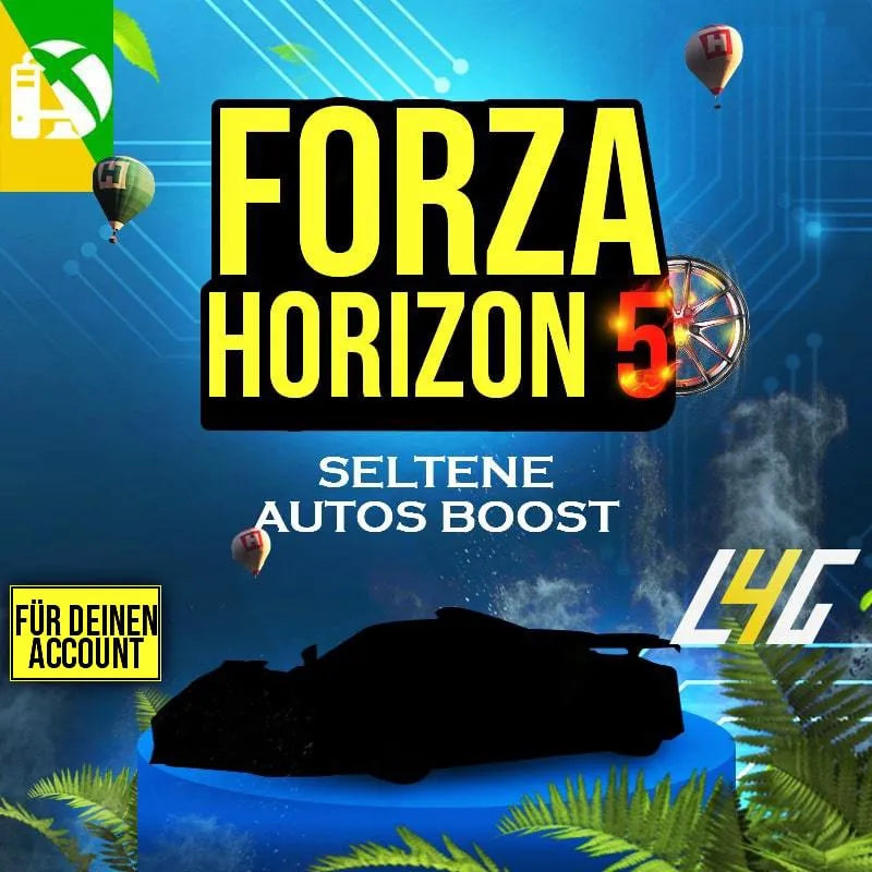 PC/Xbox - Forza Horizon 5 seltene Autos Boost (5x) + EXTRAS