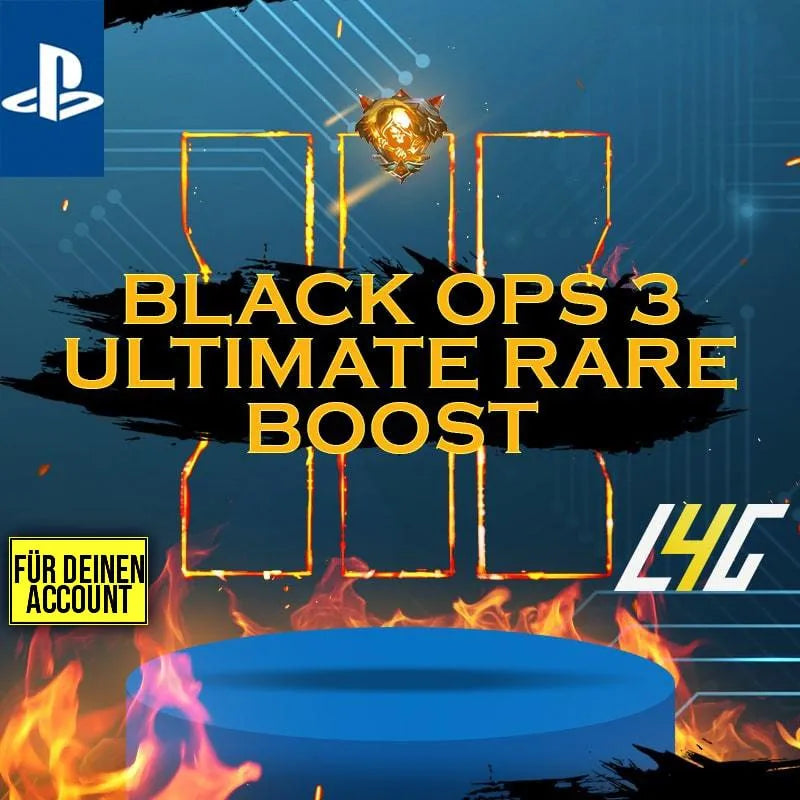PS4/5 - COD: Black Ops 3 ULTIMATE RARE Boost für eigenen