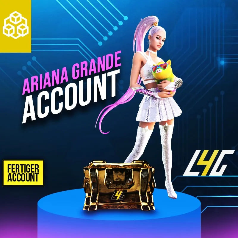 PS4/5 / Xbox / PC - Fortnite Account - Ariana Grande Skin -