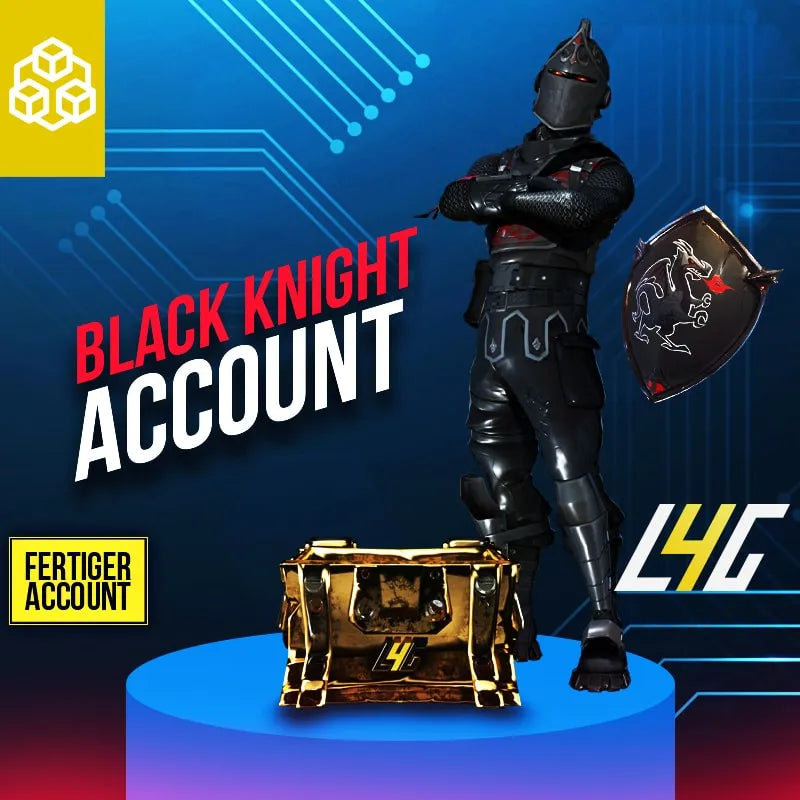 PS4/5 / Xbox / PC - Fortnite Account - Black Knight Skin -