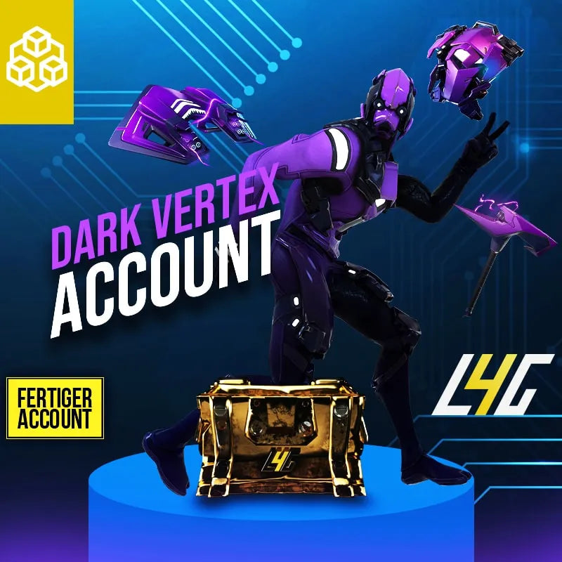 PS4/5 / Xbox / PC - Fortnite Account - Dark Vertex Skin -