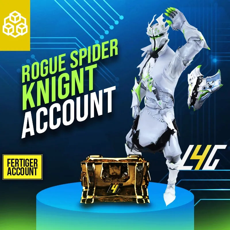 PS4/5 / Xbox / PC - Fortnite Account - Rogue Spider Knight